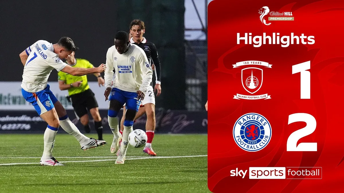 Wasteful Falkirk punished as Rangers seal successive wins