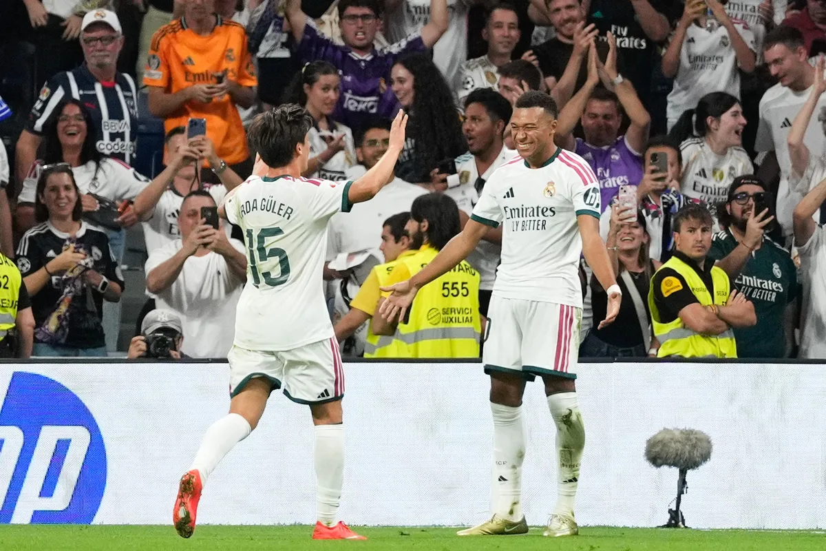 Real Madrid goleó al Rayo Vallecano y recuperó la sonrisa en el Bernabéu
