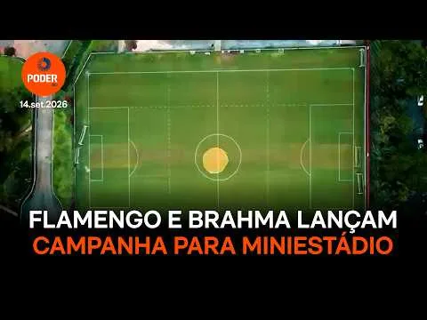 Flamengo e Brahma lançam campanha para criação de miniestádio