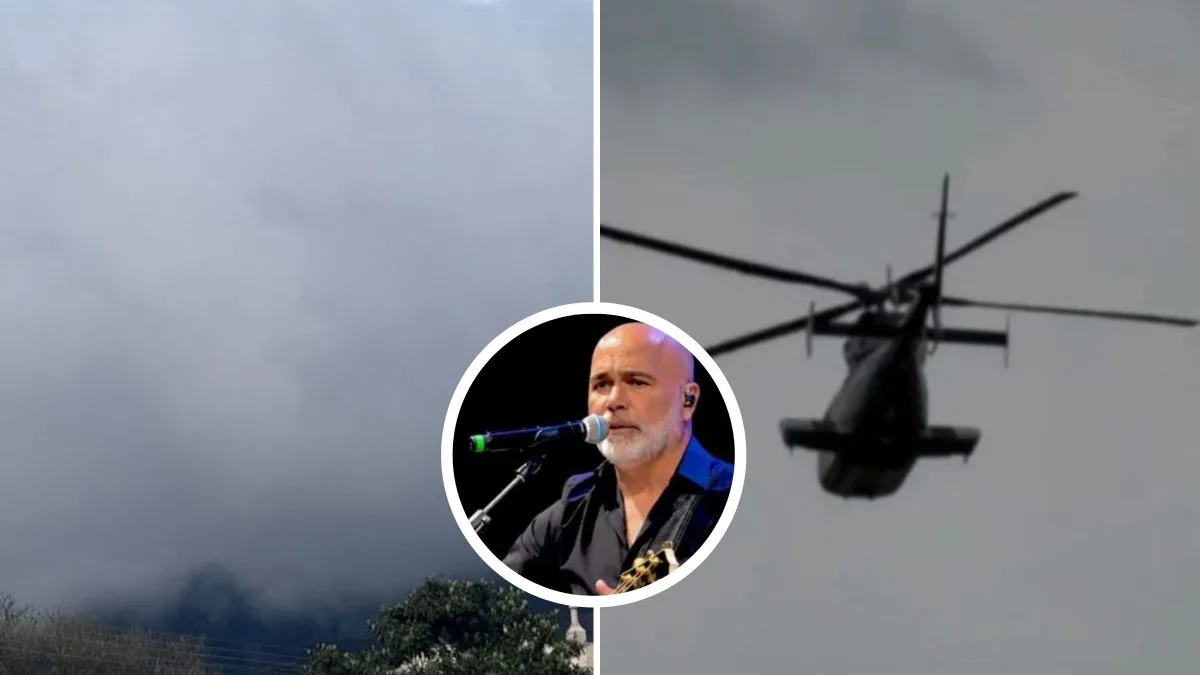 ‘Não enxerga nada’: imagens mostram cerração intensa que desafia bombeiros nas buscas por helicóptero de Rick após retorno das chuvas