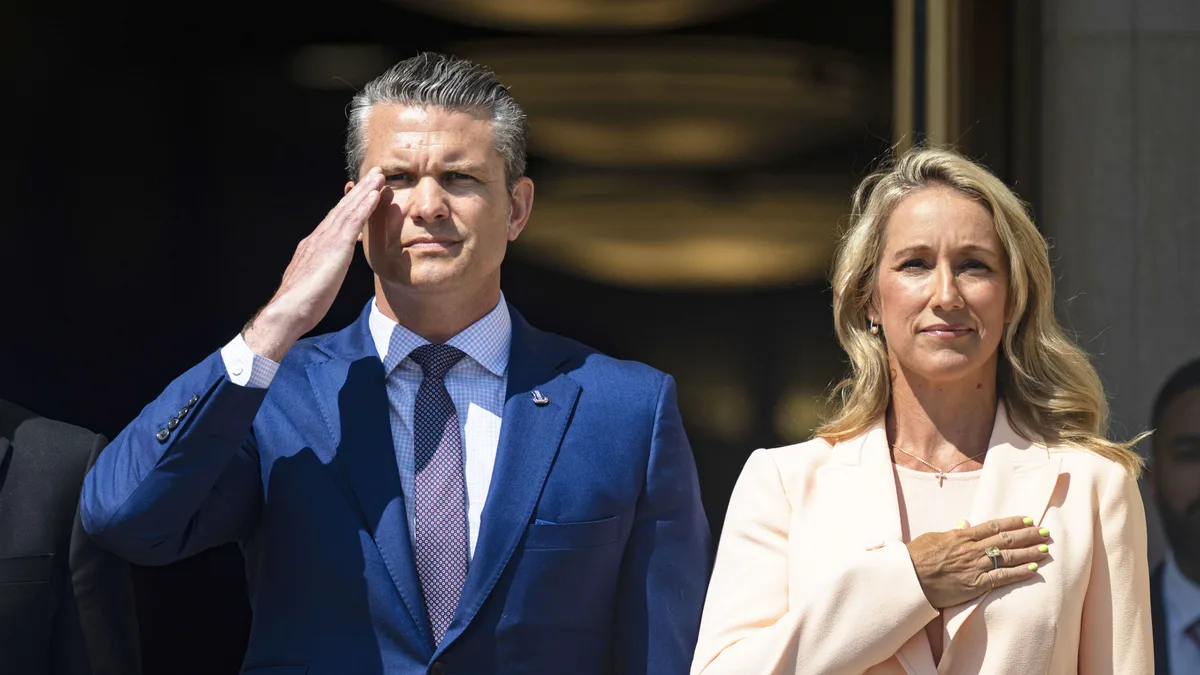 Pentagon Pete’s Third Wife Flaunts New Power Grab'