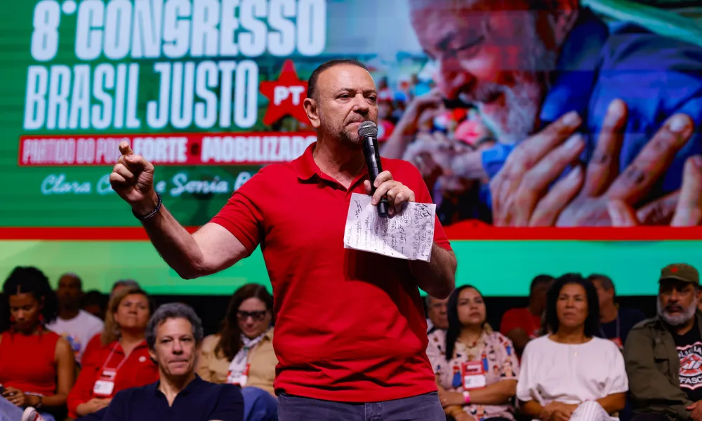 Edinho Silva diz que eleição é ‘contra a milícia’ e anuncia mobilização nacional para o dia 27