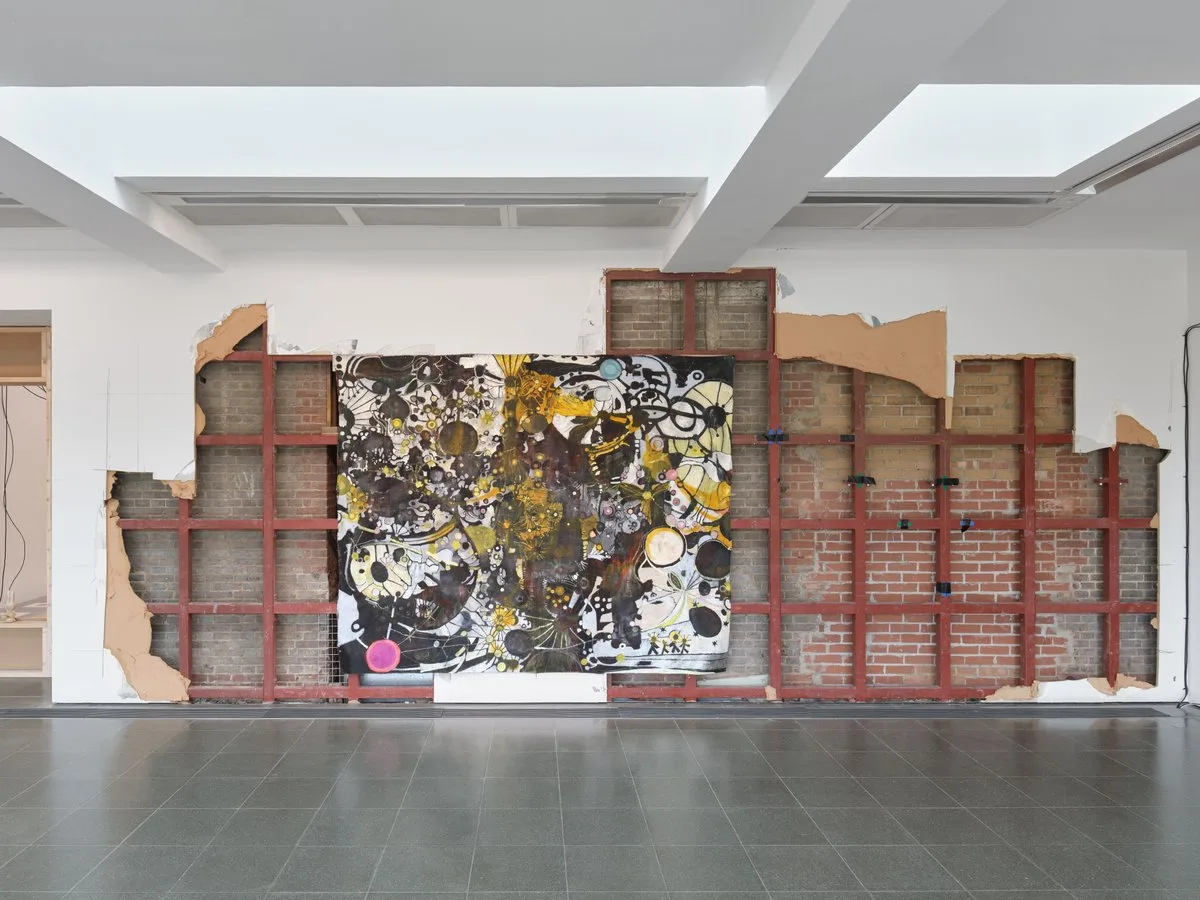 Justin Caguiat at Serpentine South: Wall-destroying psychedelia
