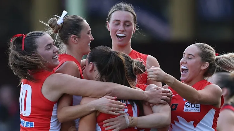 Dropping the body armour: How the Swans AFLW team united amid crisis