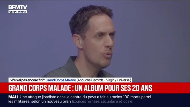 Grand Corps Malade: un nouvel album pour ses 20 ans de carrière