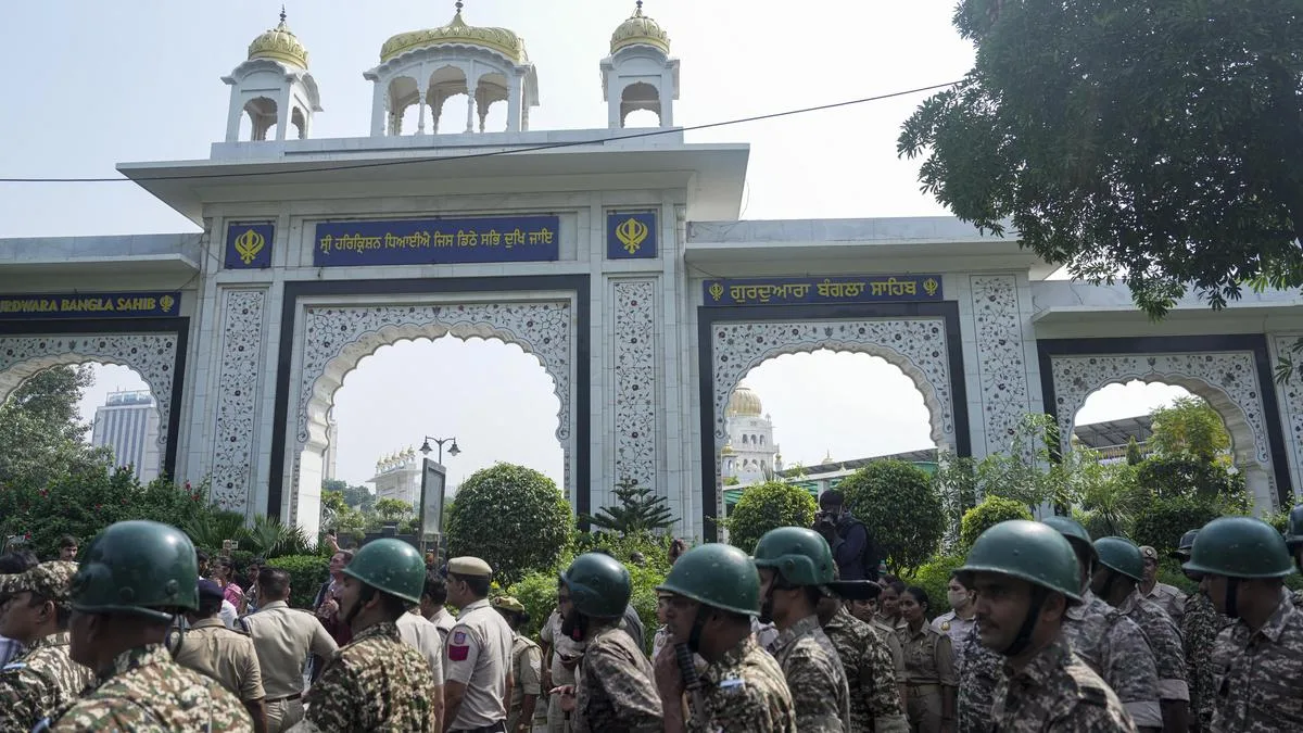 Mann slams Delhi Police’s ‘Taliban-like’ attitude over video of cops with shoes inside Bangla Sahib
