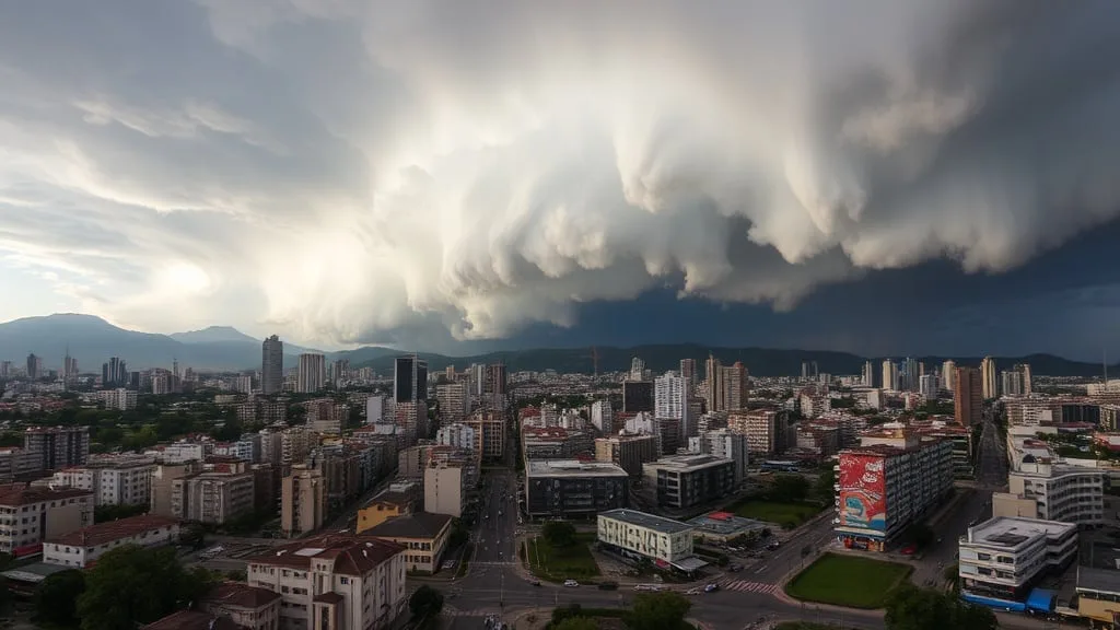Hay alerta amarilla por viento, lluvias y nevadas para este miércoles 26 de agosto en Chubut: las zonas afectadas