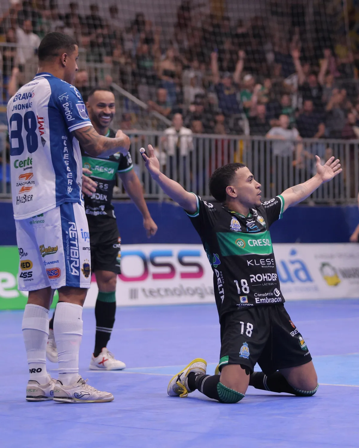 Paranaense de futsal: Marreco vira sobre o Pato e assume a vice-liderança na Série Ouro