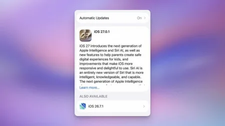 iOS-26-User bekommen iOS 27 auf dem Silbertablett serviert