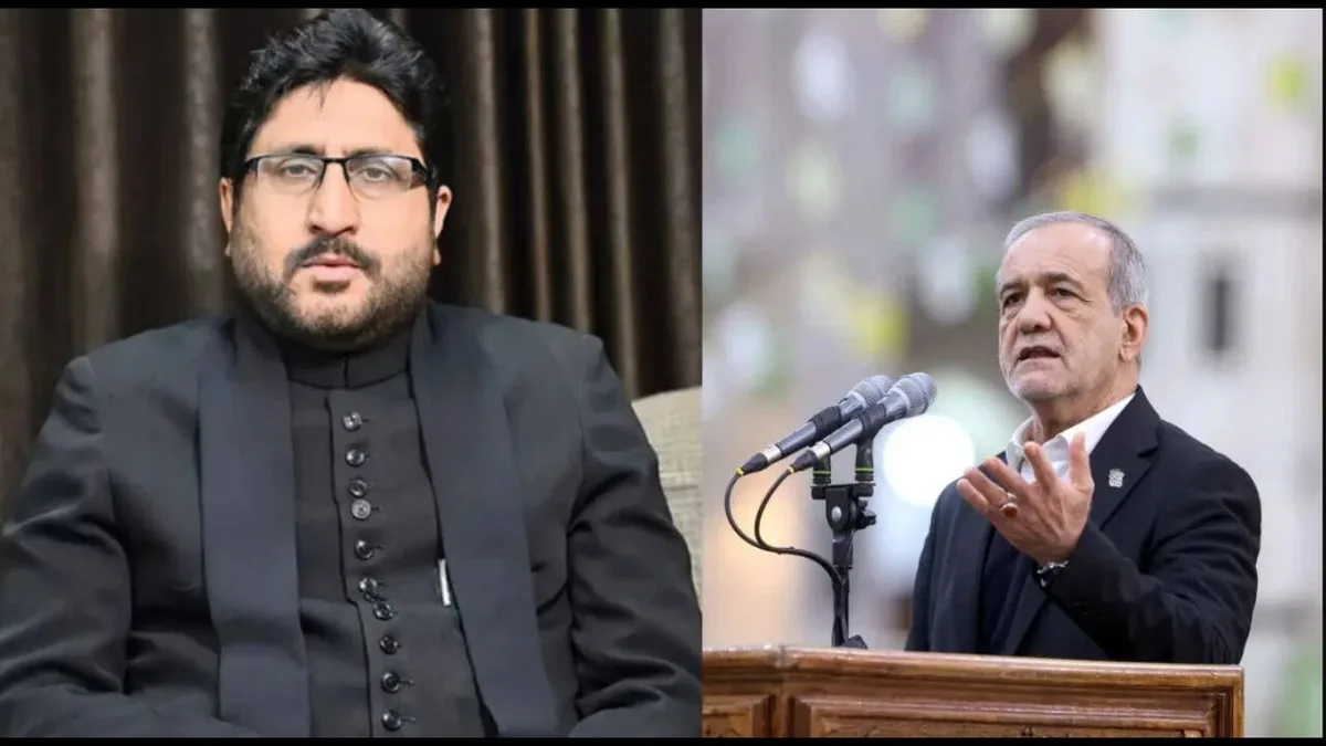 Shia cleric Yasoob Abbas meets Iranian President Pezeshkian, calls for stronger India-Iran ties