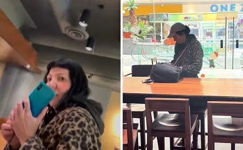 Extranjera exige a barista quitarse diadema tricolor en pleno Día de la Independencia de México; la confrontan y el video se vuelve viral