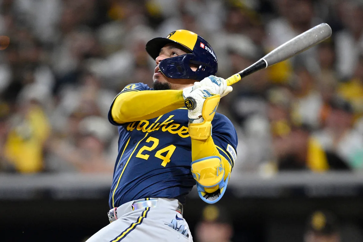 William Contreras también fue determinante en el ataque de Milwaukee