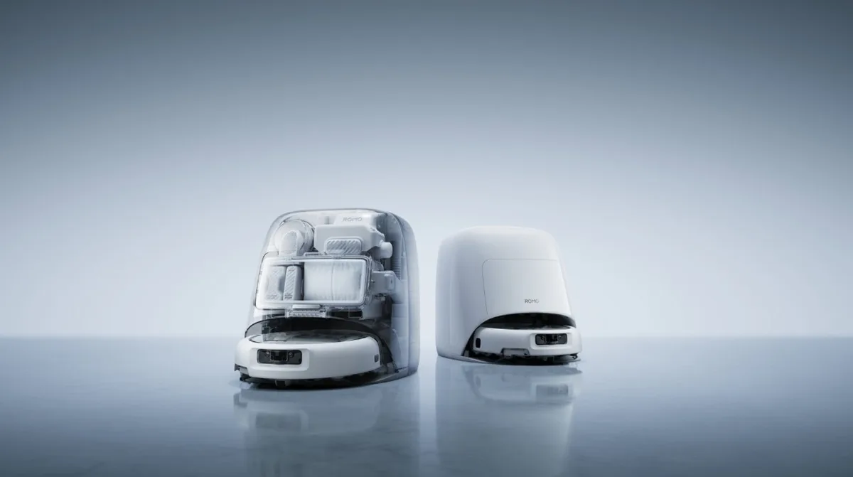 DJI actualiza sus robots aspiradores con un brazo robótico que limpia debajo de los muebles y un modo de datos local