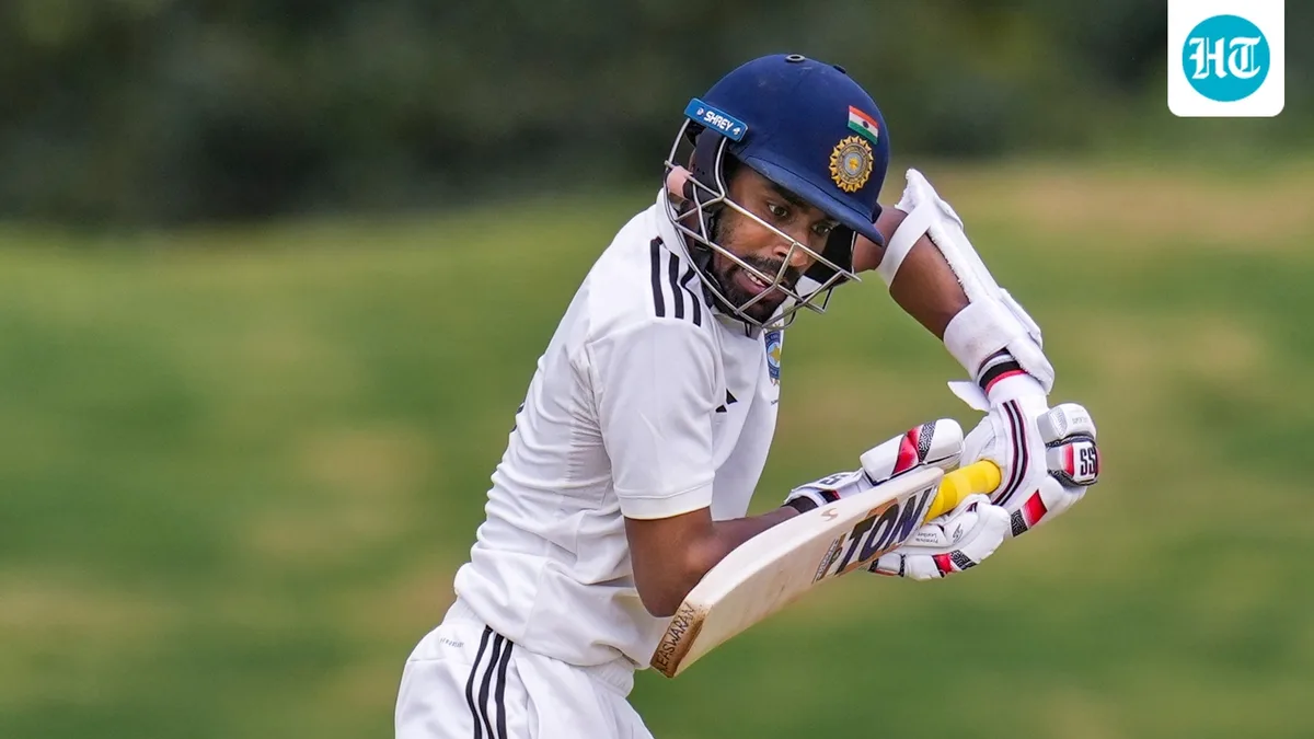 Ranji Trophy First Round Day 2 Live Updates: Abhimanyu Easwaran endures nasty blow to the head off Simarjeet's bowling