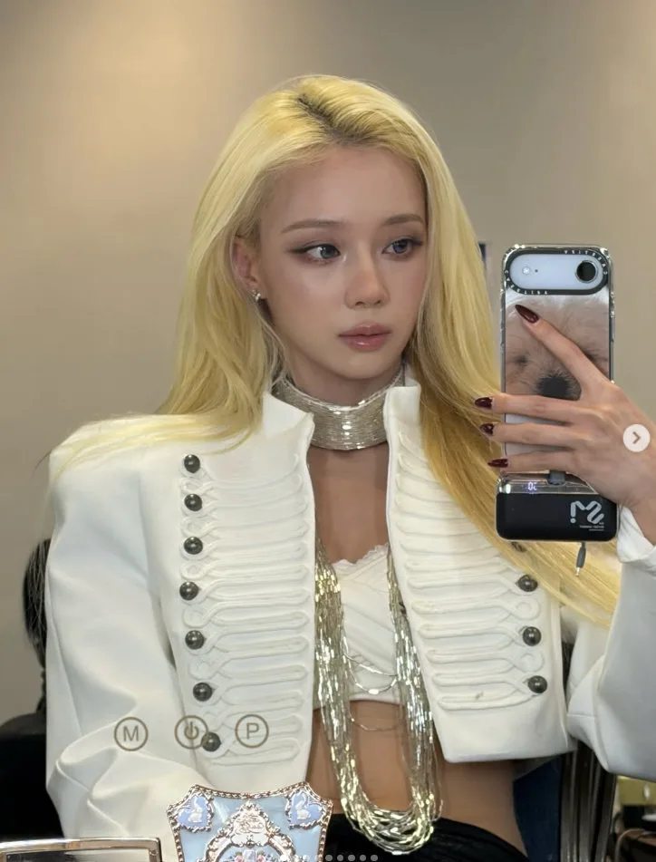 에스파 윈터, 도도한 금발 미녀의 ‘쇠맛’ 미모