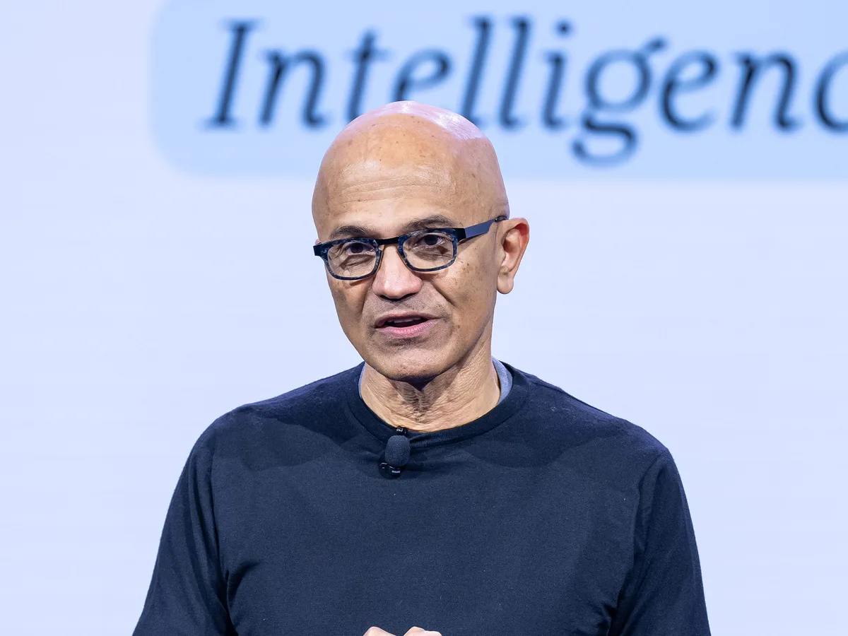 Satya Nadella says a company's relationship with AI should have trust issues