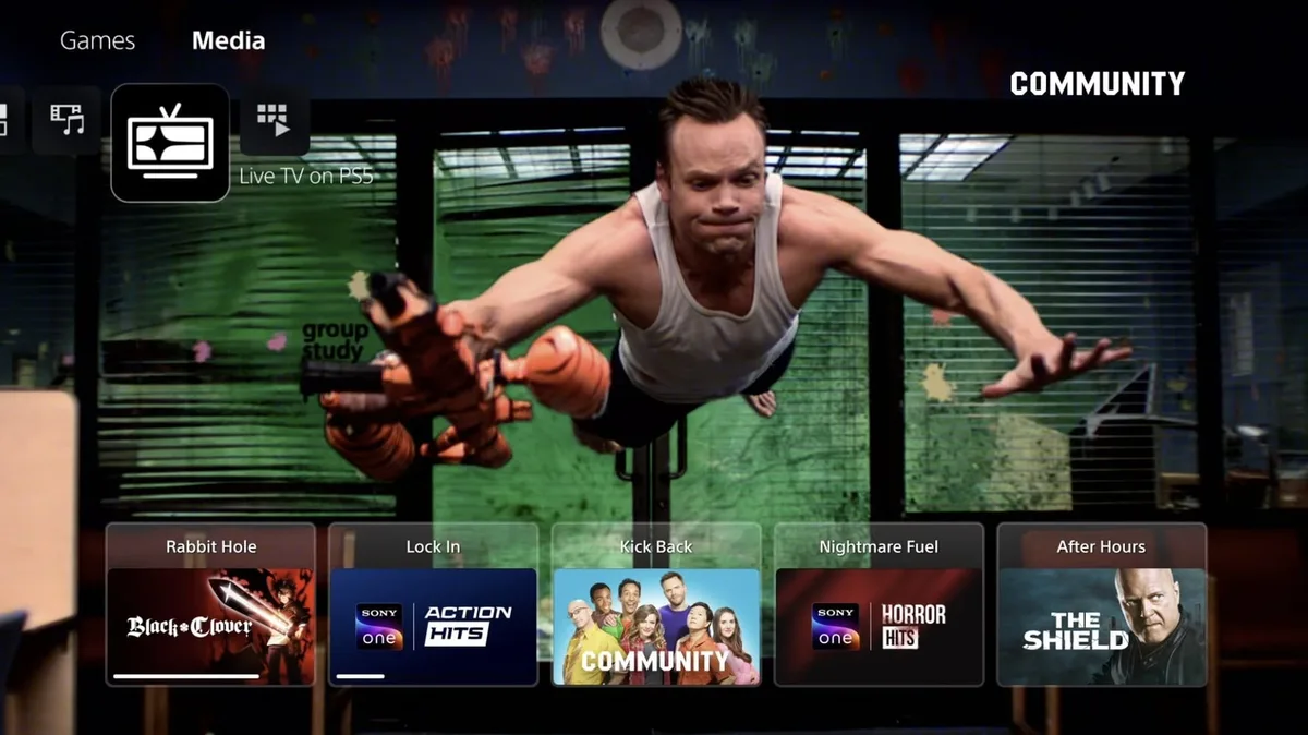 Sony is adding free TV channels to PS5