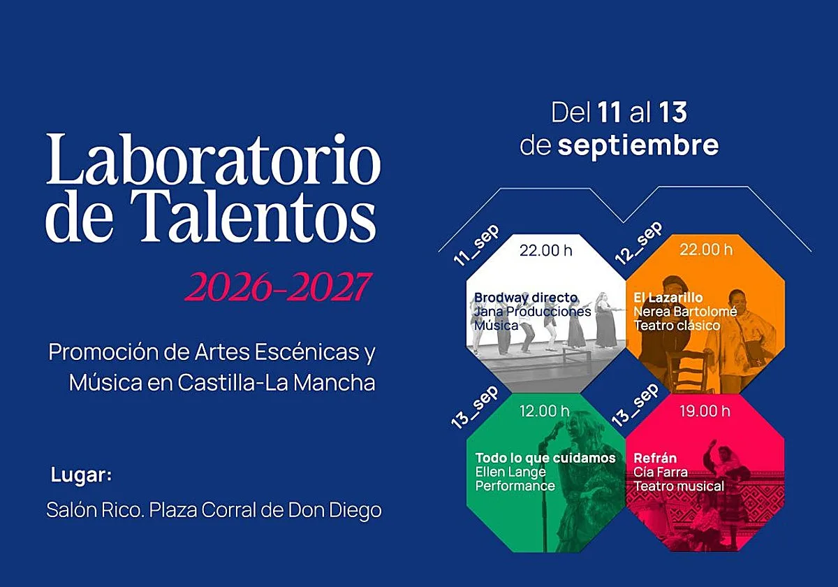 El Salón Rico de Toledo acoge este fin de semana la tercera edición del Laboratorio de Talentos