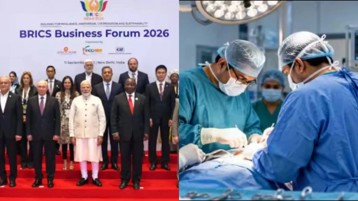 Evening news wrap: PM Modi, Putin & world leaders share stage at BRICS; Delhi man found with uterus, testes & more