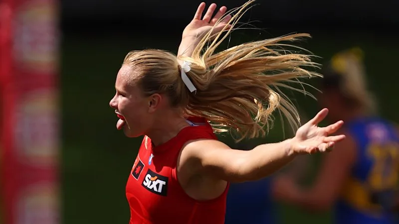 ‘Look out, we’re coming’: 18-year-old’s stunning statement with five goals in her second game