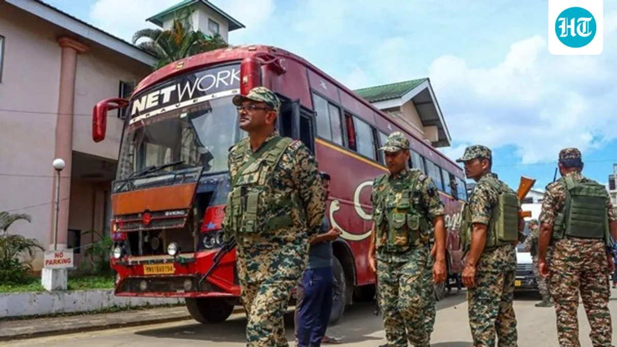 Imphal-Dimapur-Guwahati bus service resumes after 3 years in violence-hit Manipur