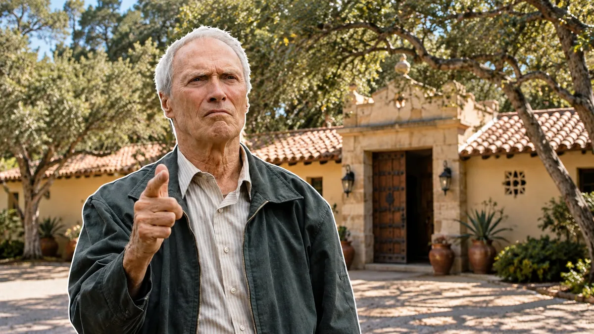 Clint Eastwood compró una casa de 641 metros cuadrados por US$4 millones y 23 años después la vendió por más del doble