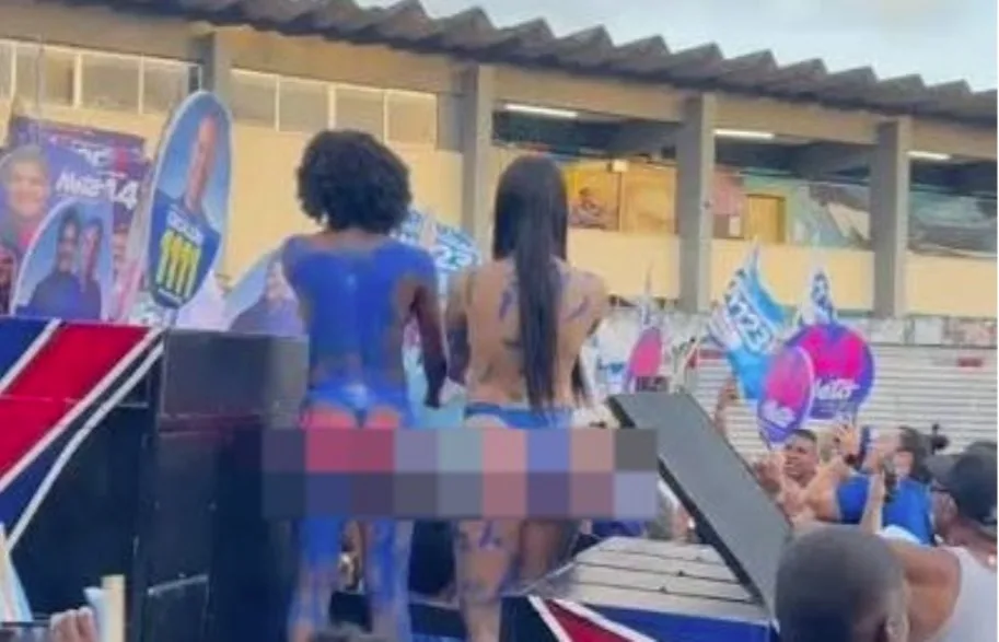 Aliado de ACM Neto diz que campanha não autorizou ato com mulheres seminuas