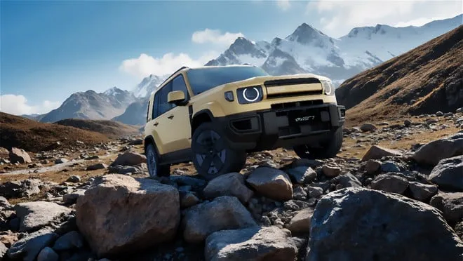 iCAUR estreia no Brasil com SUV eletrificado V27 e seu visual robusto de jipe clássico