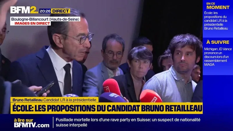 Proposition du RN d'interdire le voile dans l'espace public: "Nos policiers ont autre chose à faire", déclare Bruno Retailleau