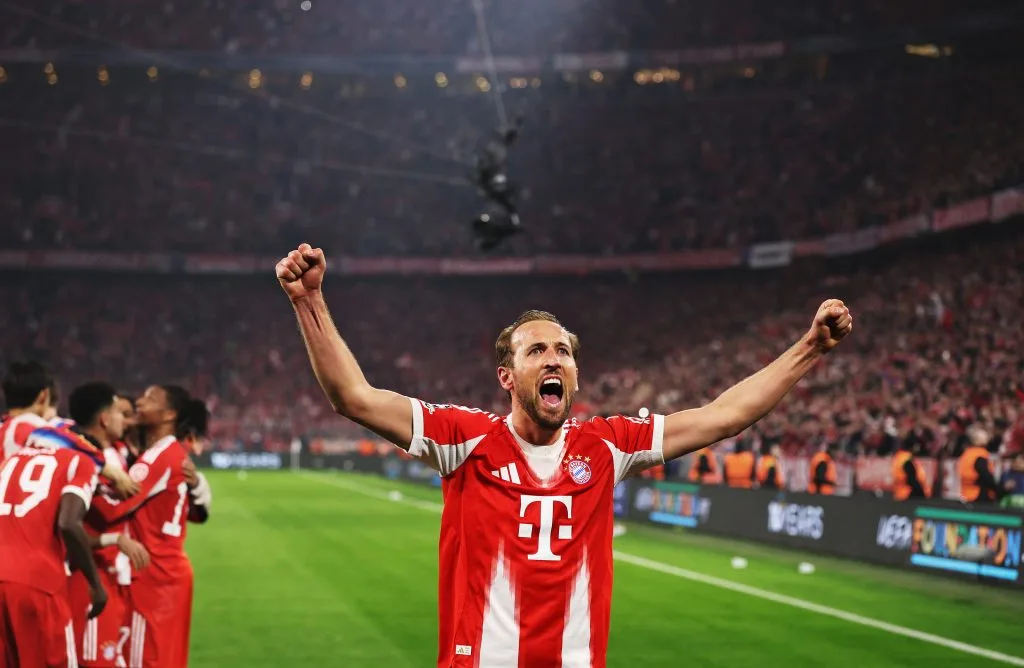 Harry Kane chega a acordo para renovar com o Bayern de Munique até 2029