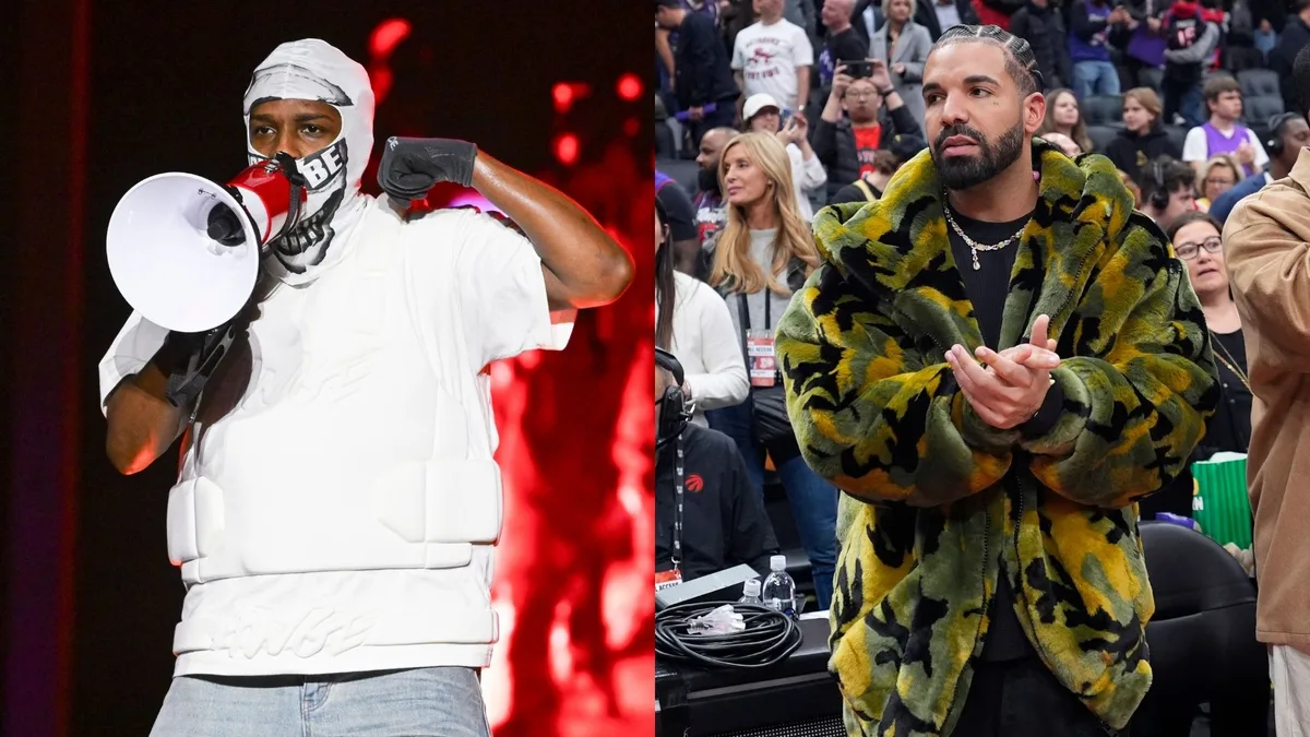A$AP Rocky diz que toparia brigar com Drake ‘no soco limpo, estilo irlandês’