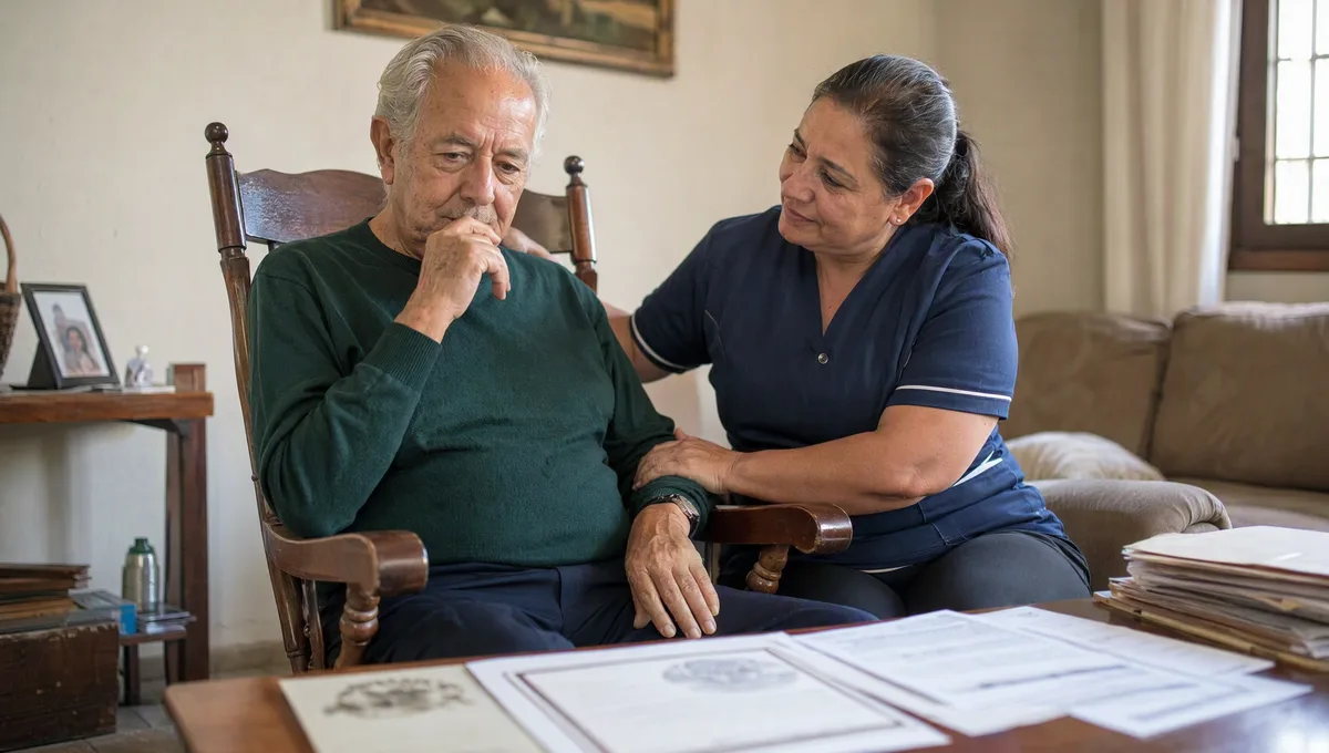 Viúvo de 74 anos decide deixar todos os bens para a cuidadora que o acompanha há dez anos e descobre que a lei não permite: metade do patrimônio já pertence aos filhos