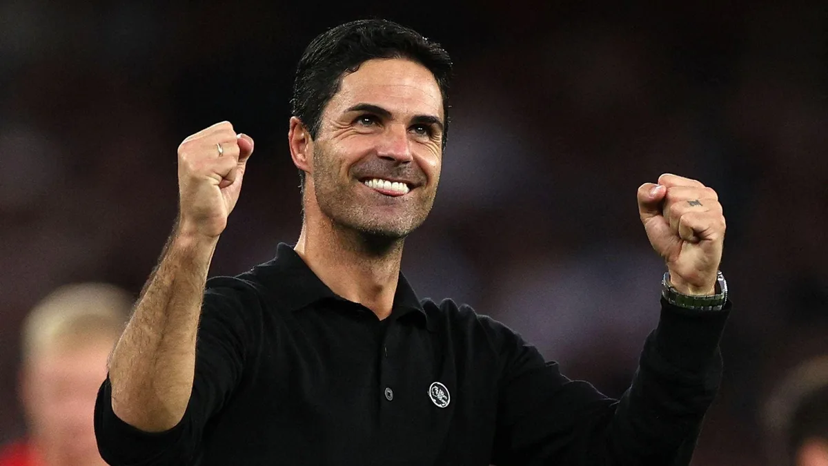 Arteta enjoying being 'hunted', urges players to show desire to retain PL