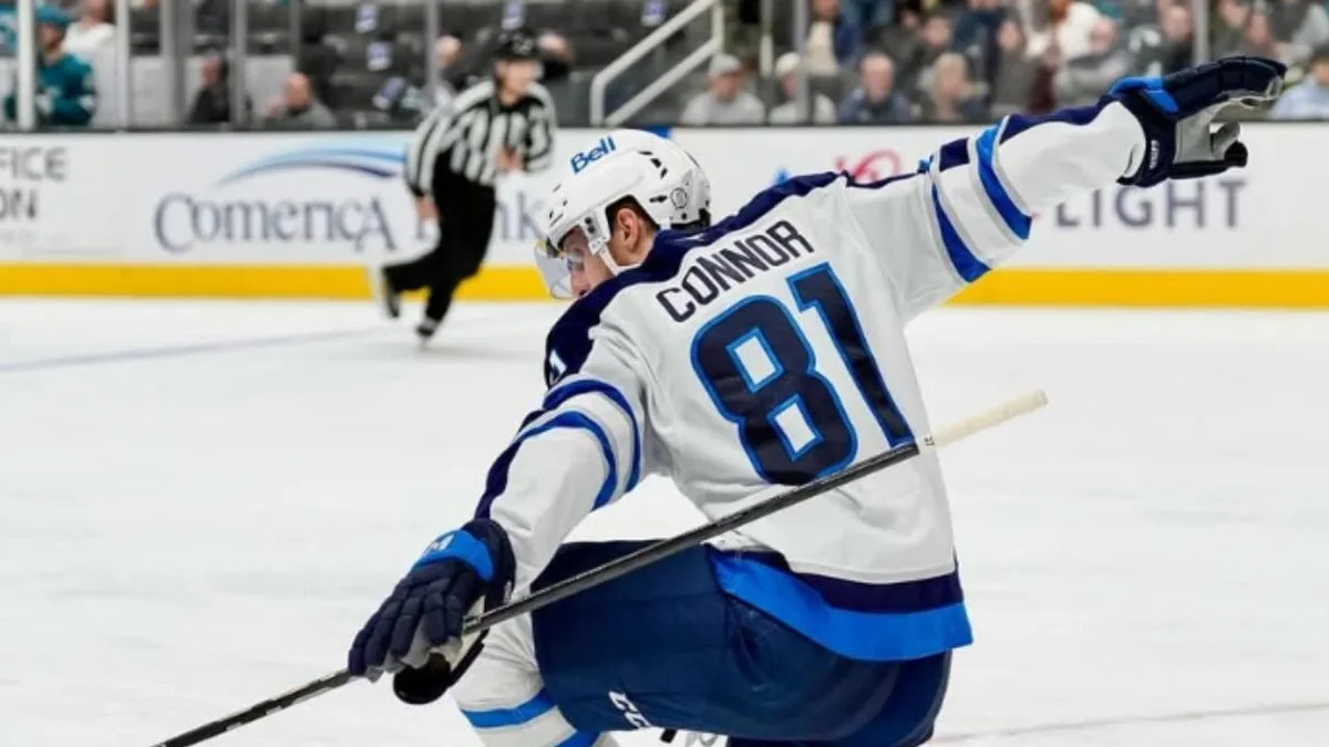 Kyle Connor Gets Strong Praise From Scott Arniel After Reaching Major Jets Milestone