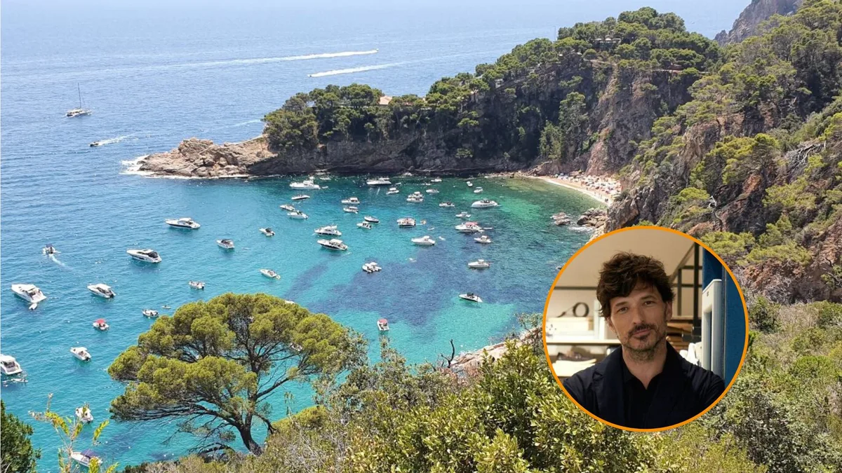 El refugio de Andrés Velencoso en la Costa Brava: un pueblo medieval y calas de infarto que se ganó el corazón de Ava Gardner