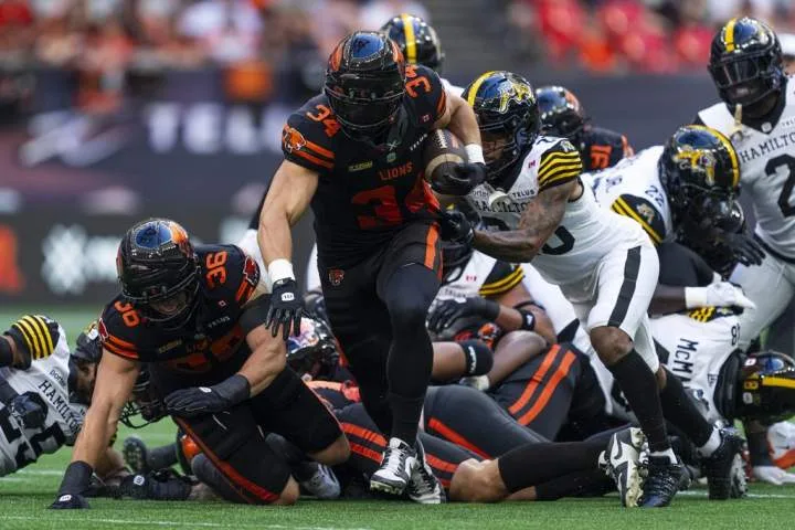 Horvath hitting highs for streaking B.C. Lions