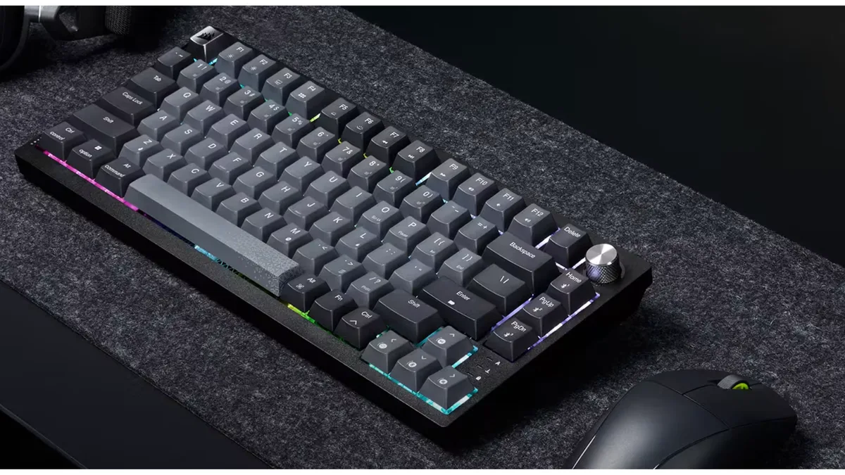 Bon plan clavier gamer : le Corsair K65 PLUS WIRELESS TACTILE est en promo à 99,99€