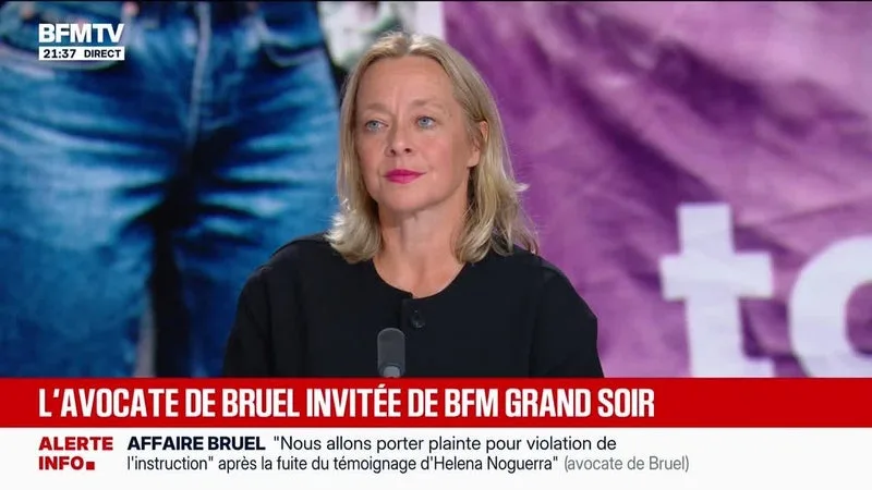 L’avocate de Bruel invitée de BFM Grand Soir - 02/09