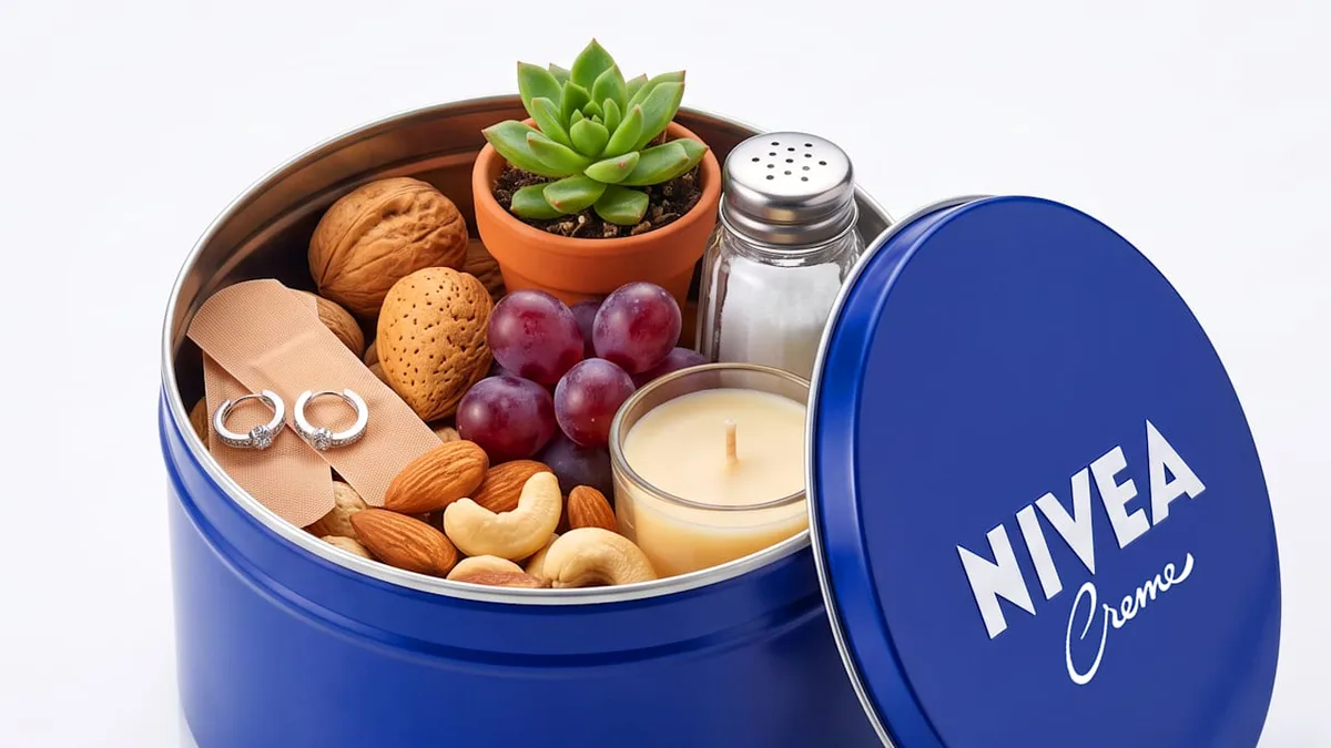 Nachhaltig nutzen - Nivea Creme Dose: Zu schade für den Müll