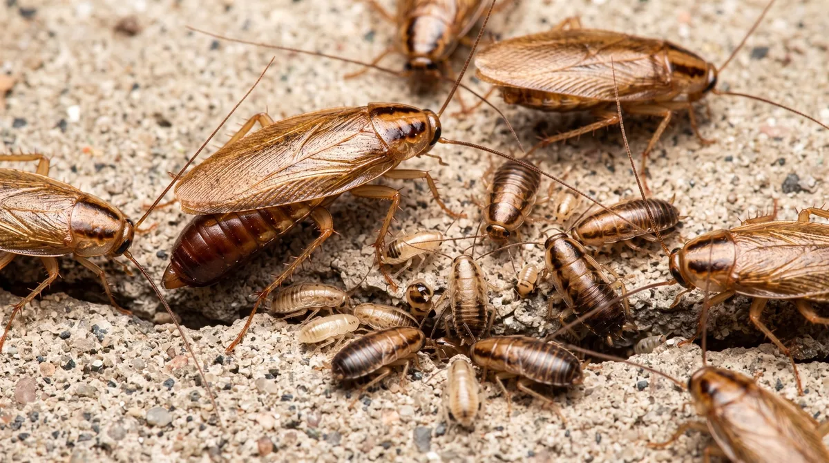 El extraño hábito que usan las cucarachas alemanas para reconocerse entre sí desde el nacimiento