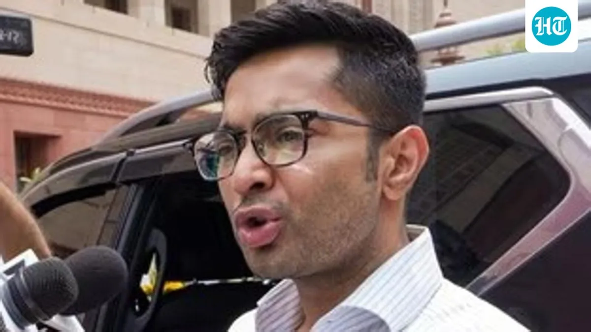 Chaos at Abhishek Banerjee’s office as TMC billboard put up ‘without nod’ removed