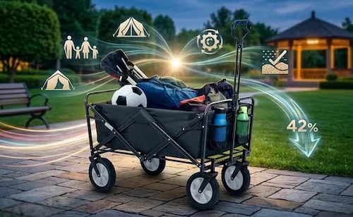 Amazon México rebaja carrito plegable para exteriores con hasta 42% de descuento; ¿por qué vale la pena comprarlo?
