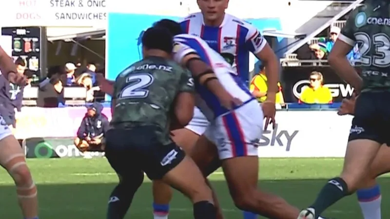 Saifiti sent off for horror hit