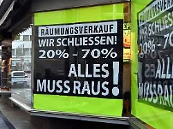 Insolvenzen auf 13-Jahres-Hoch : Alle 19 Minuten geht eine deutsche Firma pleite