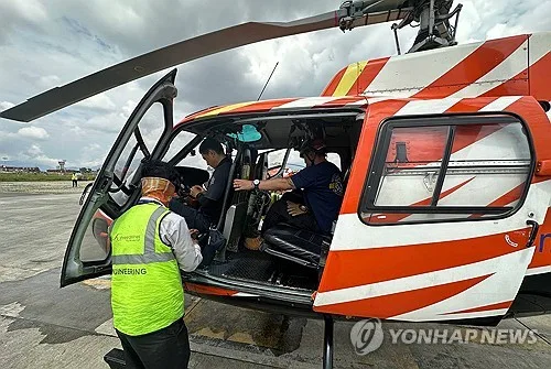[네팔 대홍수] 韓헬기 오늘 운항 못해…당국 불허(종합2보)