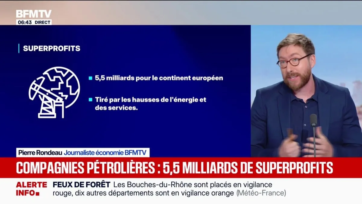 Les compagnies pétrolières ont fait 5,5 milliards de surprofits en Europe, d'après l'ONG Transport & Environment