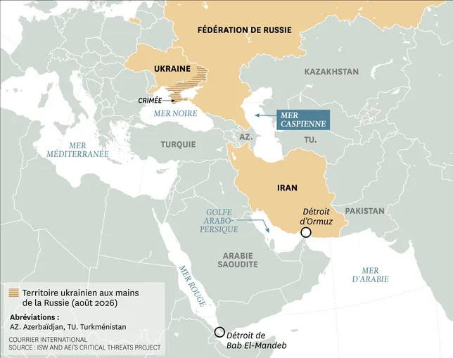 La mer Caspienne, point de jonction entre les guerres ukrainienne et iranienne ?