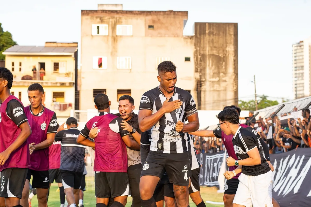 "Gratidão ao clube que aprendi a amar": Márcio celebra gol do título invicto do Santareno e declara amor ao São Raimundo