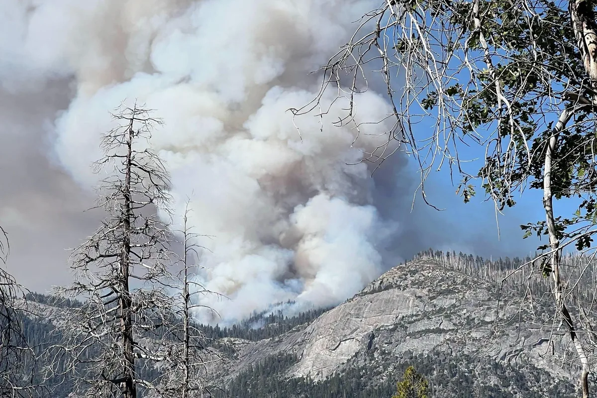 Tragedia en Yosemite: murieron dos personas al estrellarse un helicóptero que combatía un incendio forestal