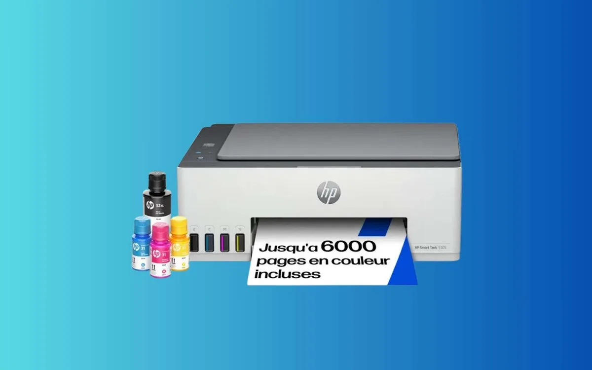 Fini la chasse aux cartouches : cette imprimante HP voit son prix fondre chez Cdiscount
